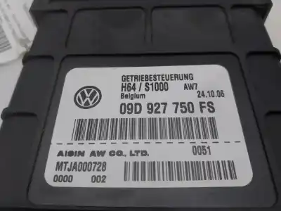 Автозапчастина б/у блок управління акпп для audi q7 (4l) 3.0 tdi посилання на oem iam 09d927750fs  