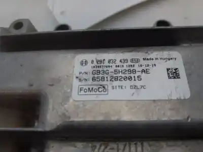 Peça sobressalente para automóvel em segunda mão módulo eletrônico por ford ranger (tke) doble cabina 4x4 xlt limited referências oem iam gb3g5h298ae