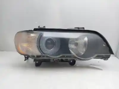 Second-hand car spare part right headlight for bmw x5 (e53) 3.0d oem iam references 63127164422  