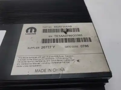 Gebrauchtes Autoersatzteil verstärker zum jeep gr.cherokee (wk) trailhawk 3.0 crd oem-iam-referenzen 68267306ab