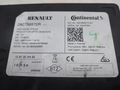 Second-hand car spare part ELECTRONIC MODULE for RENAULT KADJAR  OEM IAM references 282759572R  