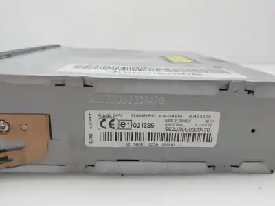Second-hand car spare part AUDIO SYSTEM / RADIO CD for SEAT IBIZA (6L1)  OEM IAM references 6L0035186C  