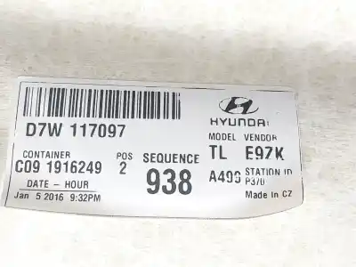 Peça sobressalente para automóvel em segunda mão tecto de abrir interior por hyundai tucson tecno safe 2wd bluedrive referências oem iam 85410d7000yak