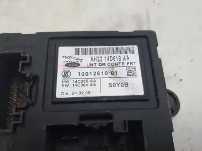 Peça sobressalente para automóvel em segunda mão módulo eletrônico por jaguar xf 3.0 v6 diesel s portfolio referências oem iam ah2214d618aa