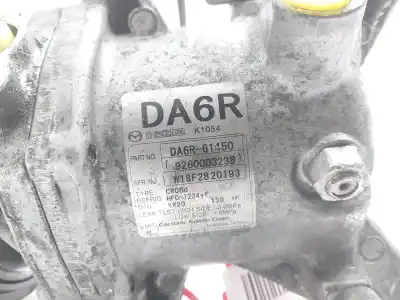 Peça sobressalente para automóvel em segunda mão compressor de ar condicionado a/a a/c por mazda cx-3 evolution referências oem iam da6r61450  