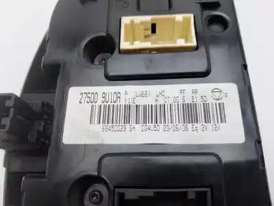 Peça sobressalente para automóvel em segunda mão comando de sofagem (chauffage / ar condicionado) por nissan note (e11e) acenta referências oem iam 275009u10a  