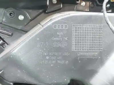 Автозапчастина б/у обликка задніх правіх дверей для audi a4 b9 (8w2, 8wc) 40 tdi посилання на oem iam 8w0867488  