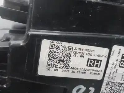 Second-hand car spare part right tailgate light for kia xceed drive oem iam references 92402j7350  