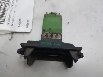 Peça sobressalente para automóvel em segunda mão RESISTÊNCIA SOFAGEM CHAUFFAGE por CITROEN C3 PLURIEL  Referências OEM IAM 6436A9  