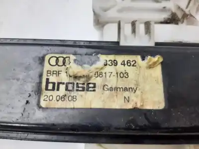 Автозапчасти б/у задний правый стеклорегулятор за audi a4 b8 (8k2) 2.0 tdi ссылки oem iam 8k0339492  