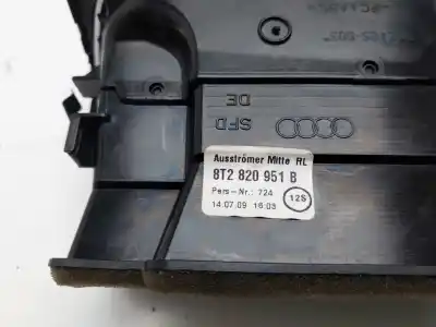 Автозапчастина б/у аераційна решіта для audi a4 b8 (8k2) 2.0 tdi посилання на oem iam 8t2820951b   Автозапчастина б/у аераційна решіта для audi a4 b8 (8k2) 2.0 tdi посилання на oem iam 8t2820951b