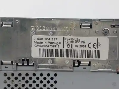 Автозапчасти б/у аудиосистема / радио cd за opel corsa c blue line ссылки oem iam 13167830fh  