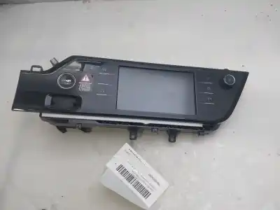Second-hand car spare part multifunction display for citroen c4 picasso live oem iam references 9825029380