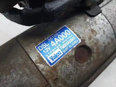 Peça sobressalente para automóvel em segunda mão motor de arranque por kia sorento 2.5 crdi concept referências oem iam 361004a000