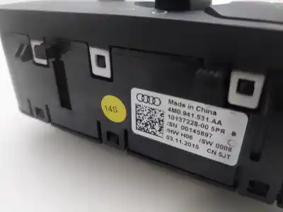 Автозапчасти б/у управление светом за audi a4 b9 (8w2, 8wc) 40 tdi ссылки oem iam 4m0941531aa  