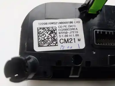 Second-hand car spare part climate control for kia xceed drive oem iam references 97250j7210  