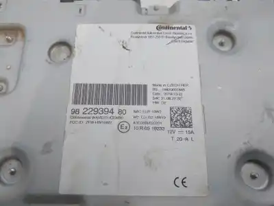 Автозапчасти б/у аудиосистема / радио cd за citroen c-elysée shine ссылки oem iam 9822939480  