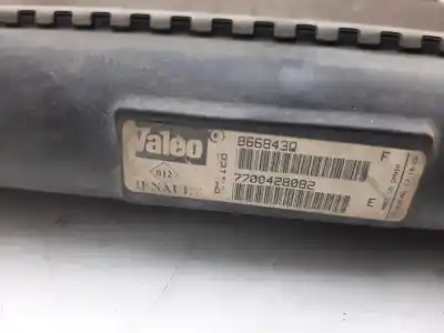 Автозапчастина б/у водяний радіатор для renault clio ii fase ii (b/cb0) expression посилання на oem iam 7700428082  