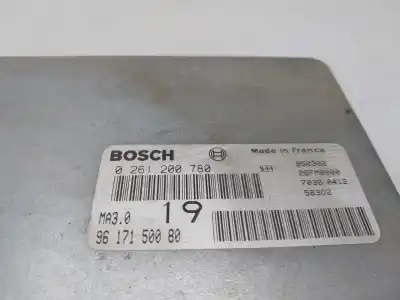 Second-hand car spare part ecu engine control for citroen ax (za-_) 10 oem iam references 9617150080  