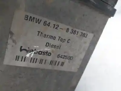 Peça sobressalente para automóvel em segunda mão válvula de controle do calefactor de agua por bmw x5 (e53) 3.0d referências oem iam 64128381383