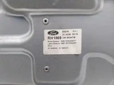 Автозапчастина б/у регулятор переднього правого скла для ford focus c-max (cap) ambiente (d) посилання на oem iam 3m51r045h16a  