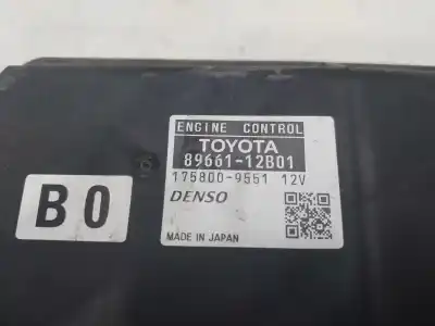 Second-hand car spare part ecu engine control for toyota corolla (e15) luna oem iam references 8966112b01  