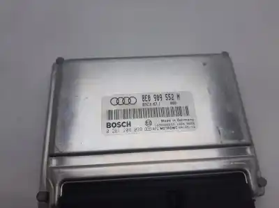 Second-hand car spare part ecu engine control for audi a4 cabrio (8h) 2.4 170 cv / 125 kw oem iam references 8e0909552n