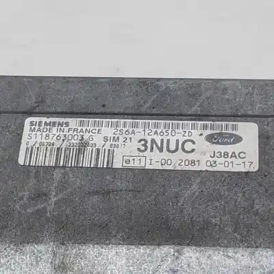 Second-hand car spare part ecu engine control for ford fiesta (cbk) ambiente oem iam references 2s6a12a650zd  