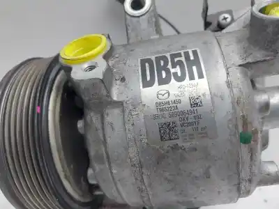 Автозапчастина б/у компресор кондиционера для mazda cx-3 (dk) luxury 120 cv / 88 kw посилання на oem iam db5h61450  