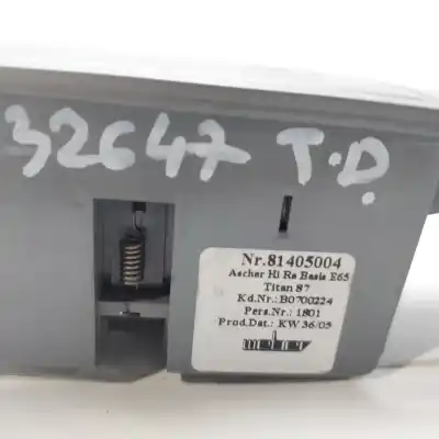 Second-hand car spare part rear right power window switch for bmw serie 7 (e65/e66) 730d oem iam references 8379597