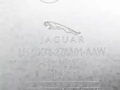 Peça sobressalente para automóvel em segunda mão forra / revestimento da porta traseira esquerda por jaguar xe prestige referências oem iam gx73276a01aaw