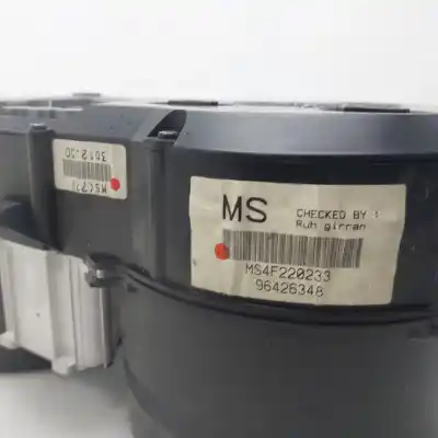 Peça sobressalente para automóvel em segunda mão quadrante por daewoo kalos 1.4 se referências oem iam 96426348  