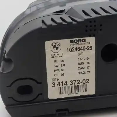 Second-hand car spare part dashboard for bmw x3 (e83) xdrive 18d 143 cv / 105 kw oem iam references 341437202  