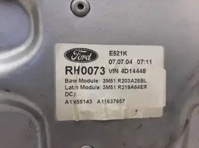 Автозапчасти б/у регулятор стекла переднего правого за ford focus c-max (cap) trend (d) ссылки oem iam 3m51r203a28bp  