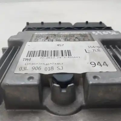 Second-hand car spare part ecu engine control for audi a4 berlina (b8) basis oem iam references 03l906018sj  