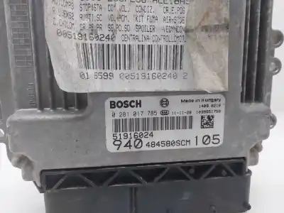 Second-hand car spare part ecu engine control for alfa romeo giulietta (191) progression oem iam references 51916024