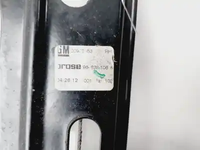 İkinci el araba yedek parçası ÖN SAG PENCERE REGÜLATÖRÜ için OPEL INSIGNIA A SEDÁN (G09)  OEM IAM referansları 20952453  