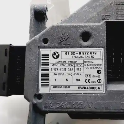 Second-hand car spare part ignition switch for bmw serie 7 (e65/e66) 730d oem iam references 61326972679  