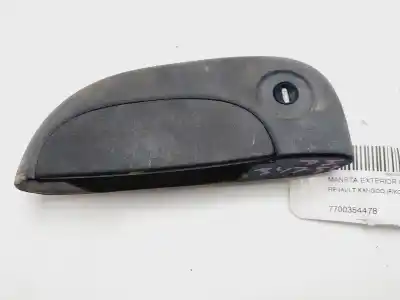 Second-hand car spare part exterior left front door handle for renault kangoo (f/kc0) generique oem iam references 7700354478   Second-hand car spare part exterior left front door handle for renault kangoo (f/kc0) generique oem iam references 7700354478