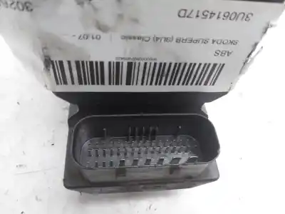 Second-hand car spare part abs for skoda superb (3u4) classic oem iam references 3u0614517d  