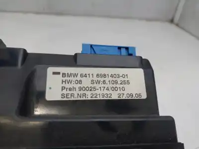Piesă de schimb auto la mâna a doua avertizare pentru bmw serie 7 (e65/e66) 730d referințe oem iam 64116981403  
