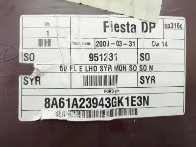 Pezzo di ricambio per auto di seconda mano rivestimento porta anteriore sinistro per ford fiesta (cb1) trend riferimenti oem iam 8a61a23943a