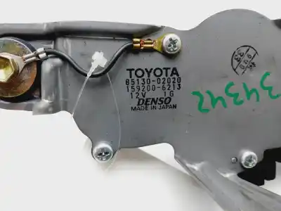 Second-hand car spare part rear windshield wiper motor for toyota corolla (e12) 2.0 d-4d sol sedán oem iam references 8513002020
