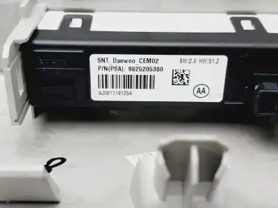 Second-hand car spare part interior light for citroen c3 elle oem iam references 96754056bj