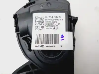 Second-hand car spare part accelerator pedal for citroen c3 elle oem iam references 9671433780  