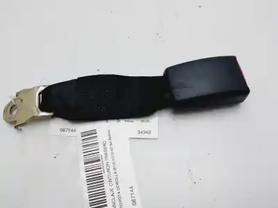 Second-hand car spare part right rear seat belt buckle for toyota corolla (e12) 2.0 d-4d sol sedán oem iam references 087144