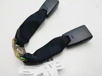 Second-hand car spare part left rear seat belt buckle for toyota corolla (e12) 2.0 d-4d sol sedán oem iam references 086865
