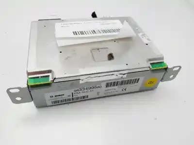 Second-hand car spare part audio system / radio cd for citroen c3 elle oem iam references 9833499580