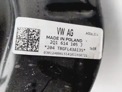 Автозапчасти б/у тормозной серво за skoda scala (nw) ambition 116 cv / 85 kw ссылки oem iam 2q1614105j  