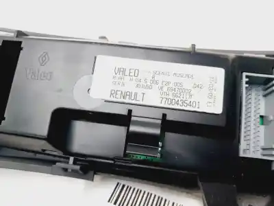 Pezzo di ricambio per auto di seconda mano controllo climatico per renault scenic (ja..) 1.9 dci authentique riferimenti oem iam 7700435401  